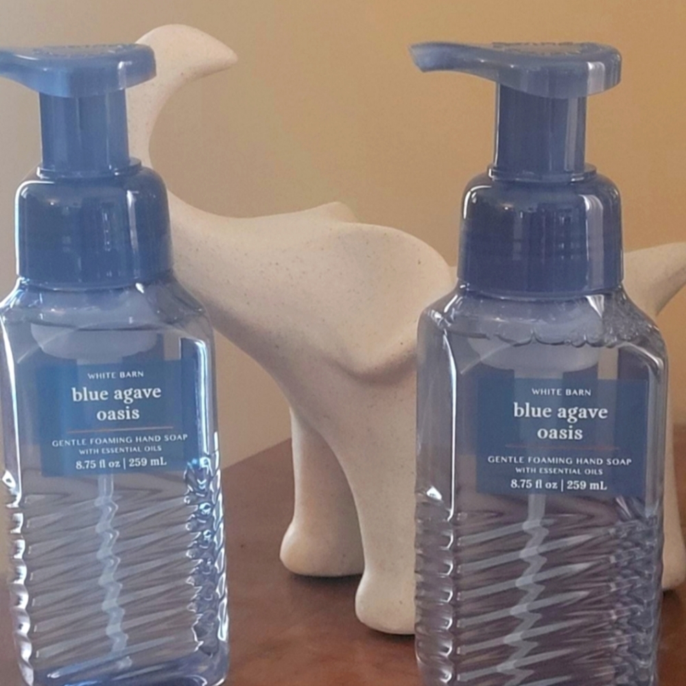 BBW Blue Agave Oasis Foaming Hand Soap